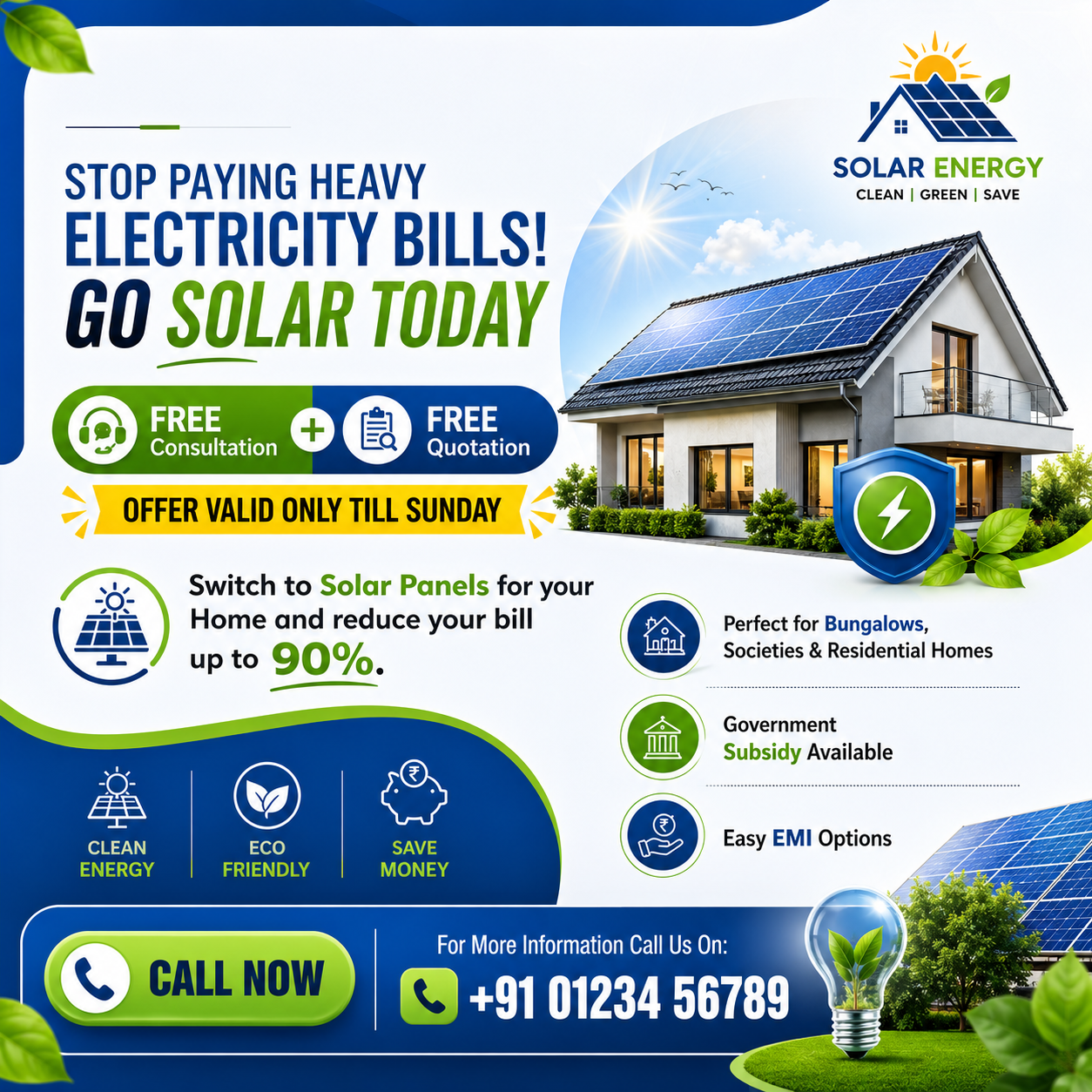 Home solar image